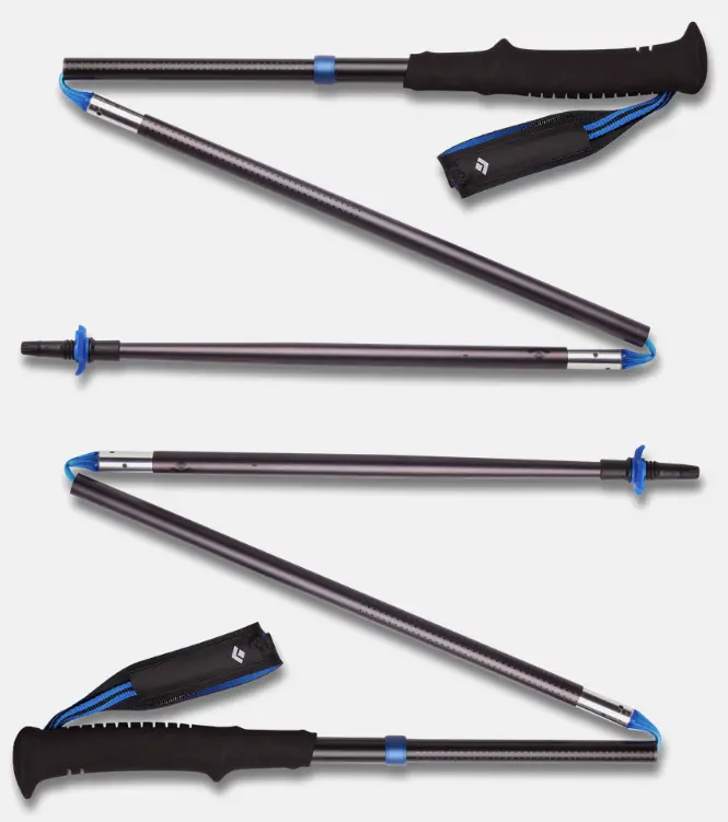 Black Diamond Distance Z Adjustable Trekking and Running Poles