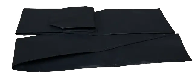 Black Vinyl-Sleeve Trampoline Safety Net – 2.2 m Height, Single Unit