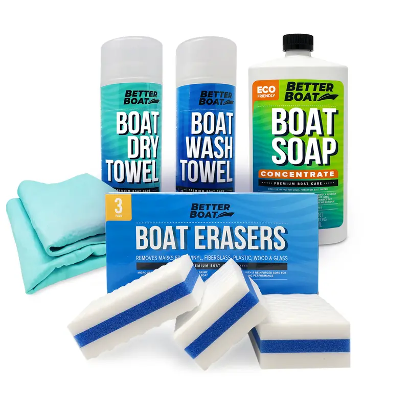 Boat Wash, Rinse, and Dry Care Kit