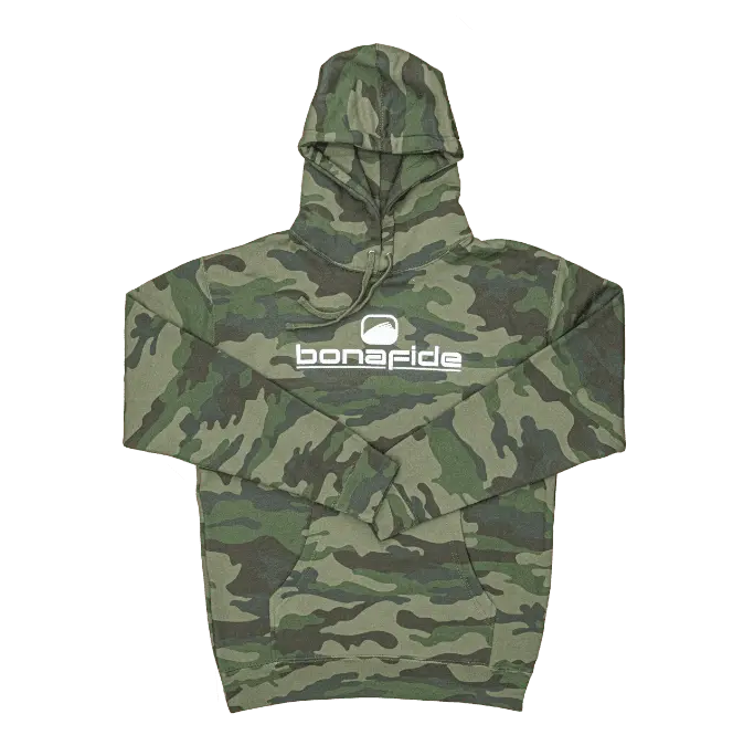 Bonafide Camo Hoodie for Kayakers