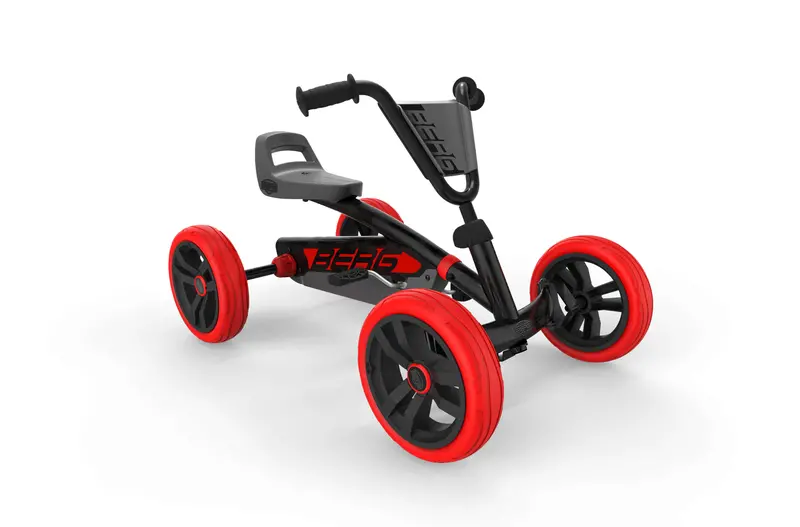 Buzzy Red and Black Entry-Level Pedal Kart – Ages 2 to 5