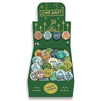 Camp Happy Buttons Activity Book by Gibbs Smith