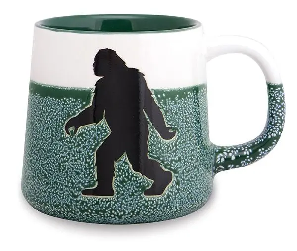 Cape Shore Bigfoot Artisan Stoneware Mug – Handcrafted Wildwood-Themed Ceramic Mug