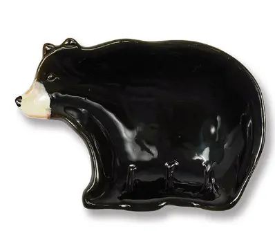 Cape Shore Mini Potter’s Dish – Bear-Shaped Ceramic Tabletop Accent