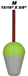 Carlisle 3SLB-M Bright Foam Slotted Floats – Medium, 3-Pack