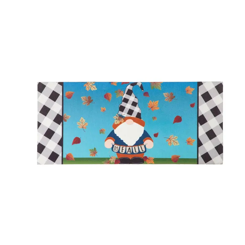 Charming Fall Gnome Sassafras Mat