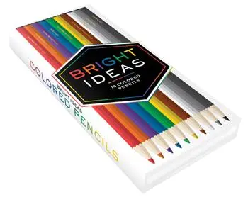 Chronicle Books Bright Ideas Assorted Colored Pencil Set