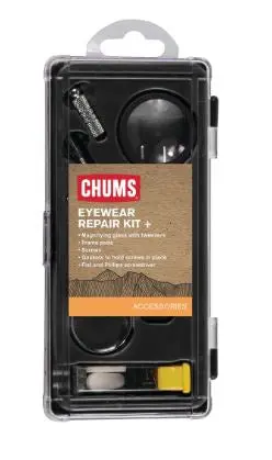 Chums Eye Repair Kit Plus – Portable Eyeglass Fix-It Kit with Replacement Screws and Tools