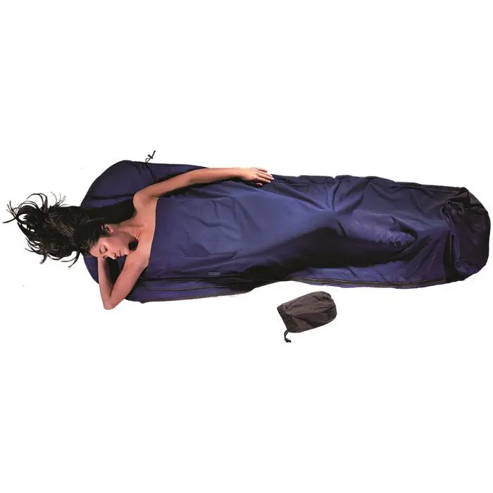 Cocoon Mummyliner Blue Microfleece Sleeping Bag Liner