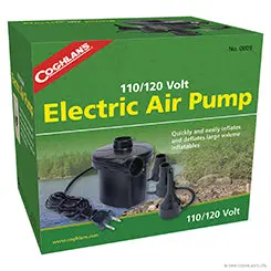 Coghlan’s Dual-Voltage Electric Air Pump (110V/220V)