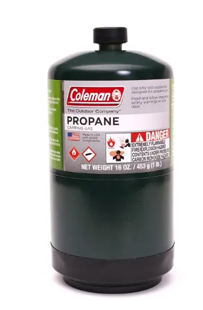 Coleman Propane Fuel Canister – 16 oz Portable Camping Gas