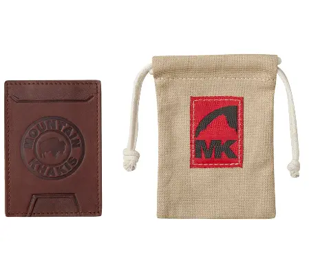 Compact Leather Wallet – Mountain Khakis Accessory