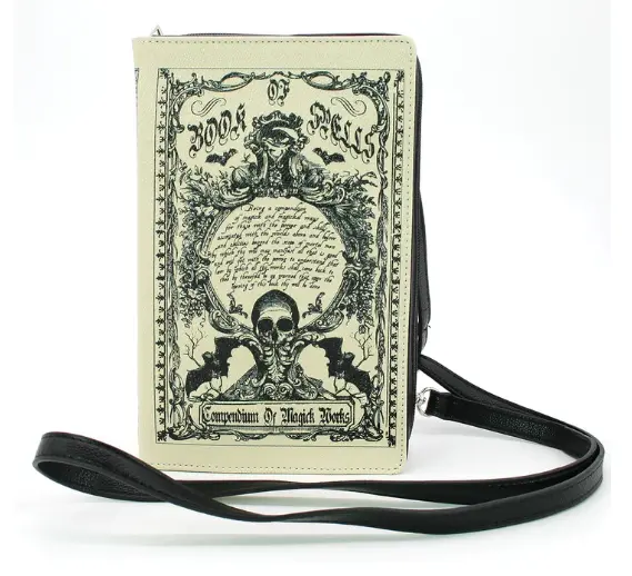 Compendium of Magick Book Clutch – Vinyl-Wrapped Organizer