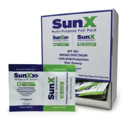 CoreTex SunX30 Sunscreen Lotion & Towelette Bundle – Broad-Spectrum SPF 30