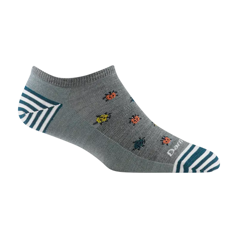 Darn Tough Lucky Lady No-Show Socks for Women – Seamless Lifestyle Crew Socks
