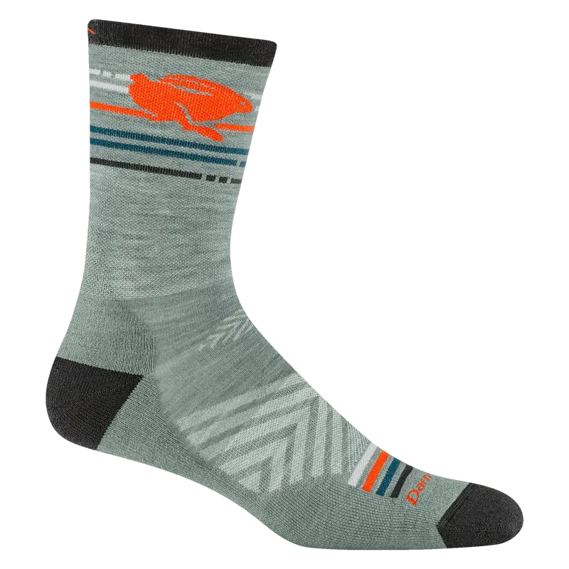 Darn Tough Pacer Micro Crew Running Socks for Men – Cushioned Performance Fit