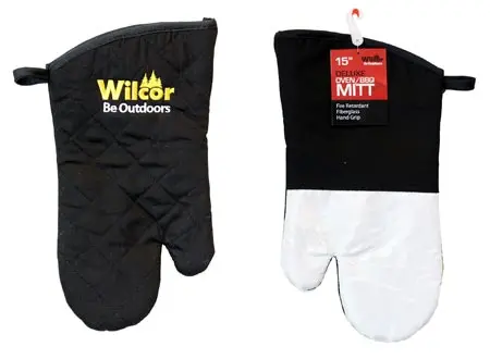 Deluxe Heat-Resistant BBQ Mitt – 15 Inch Length