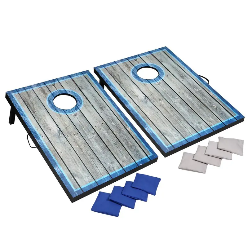 Deluxe LED Cornhole Set – Illuminated Bean Bag Toss Game