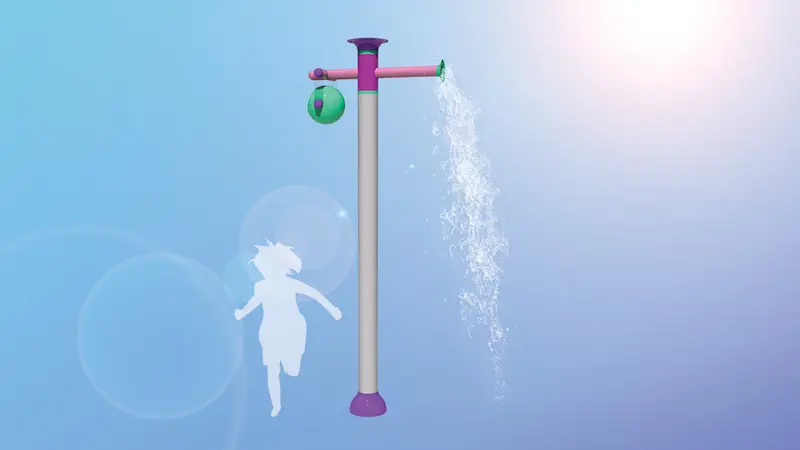 Empex Aquadrop Mini Water Feature – Droplet-Style Cascading Play Element