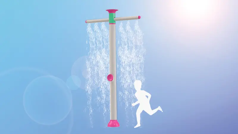 Empex Aquatee Mini Water Feature – Interactive Splash Fun with Gentle Flow
