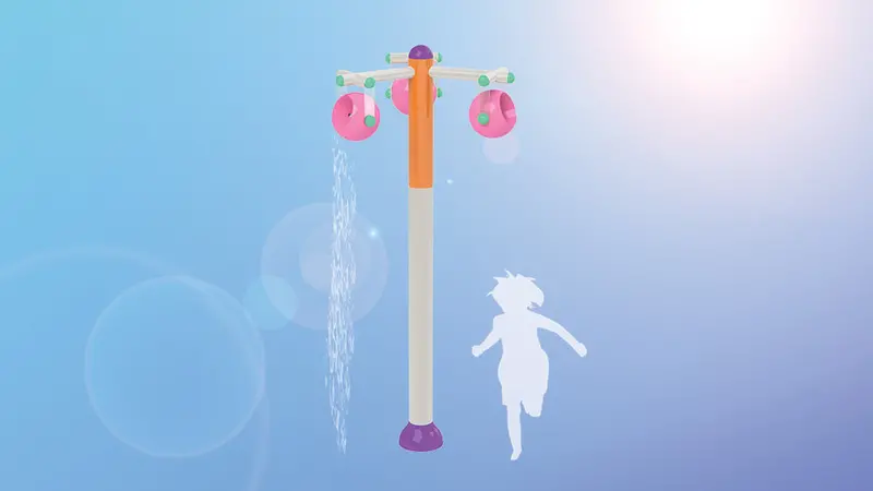 Empex Tippin’ Orbz Mini Water Feature – Rotating Orb Spray Toy with Dynamic Motion
