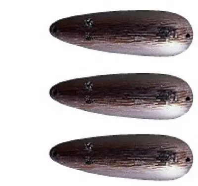 Eppinger Big Ed Mouse Gray and Silver Spoon – 7/8 oz, 5.75″