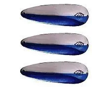 Eppinger Dardevle Nickel & Blue Spoon Lure – 1 oz, 3.625″, Model 0-25