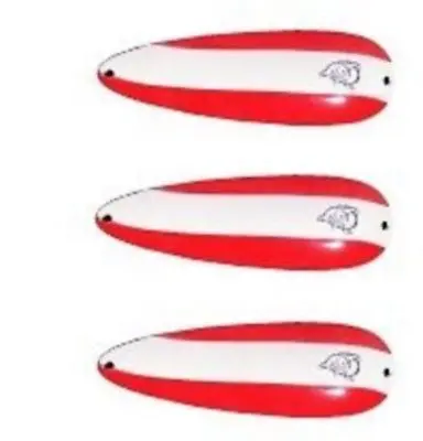Eppinger Dardevle Spinnie Red/White Spoon Lure – 1/4 oz, 1.75″, Model 9-9