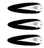 Eppinger Dardevlet Black & White Chunk Spoon Lures – 0.75 oz, 2.875″, Model 1-1