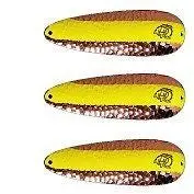 Eppinger Dardevlet Copper/Chartreuse Spoon Lure – 3/4 oz, 2 7/8″, Model 1-387