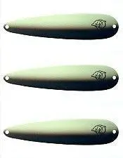 Eppinger Dardevlet Glow Black Spoon Lures – 3/4 oz, 2.875″, Model 1-305
