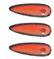 Eppinger Dardevlet Orange-Black Side Spoon Lures – 3/4 oz, 2.875″, Model 1-76