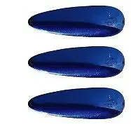 Eppinger Huskie Devle Blue-on-Blue Spoon – 3.25 oz, 5.5″ Fishing Lure, Model 3-52