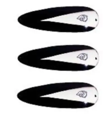 Eppinger Nontangle Spinner Set – Black/White Chunk, 3/4 oz, 4″, Model 46-1