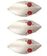 Eppinger Red Eye Wiggler Nickel Spoon – 0.5 oz, 2.25″