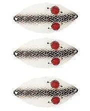Eppinger Red Eye Wiggler Spoon Lure – Shad Alewife, 2.5 oz, 4.75″