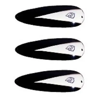 Eppinger Rok’t Dardevle Black & White Chunk Spoon – 1 3/4 oz, 3 5/8″ × 1 1/4″, Model 0H-1