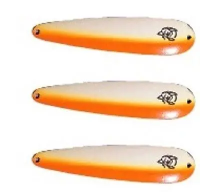 Eppinger Seadevle IMP Glow Orange Spoon Lure – 1 oz, 3.25″, Model 62-304