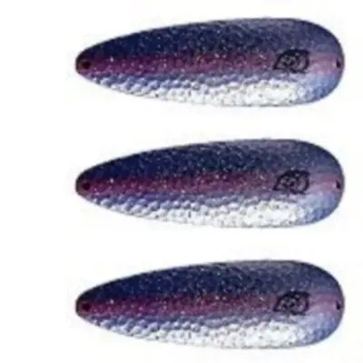 Eppinger Seadevlet Pearl Blue/Purple Chunk Spoon Lure – 1.5 oz, 4″, Model 61-335