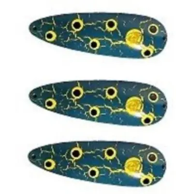 Eppinger Troll Devle Crackle Frog Spoon – 1 1/2 oz, 4 1/2″, Model 635-13