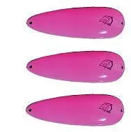 Eppinger Troll Devle Pink Spoon Lures – 1.5 oz, 4.5″ Trolling Spoons, Model 63-26