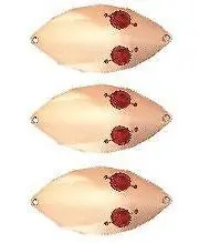 Eppinger Weedless Wiggler Copper Spoon – 1 oz, 3″