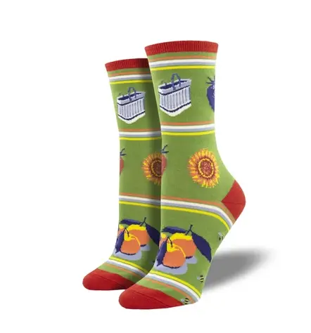 Farmers Market Art Socks – Socksmith Produce Series
