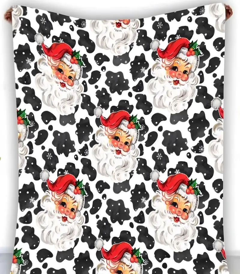 Festive Holiday-Themed Throw Blankets