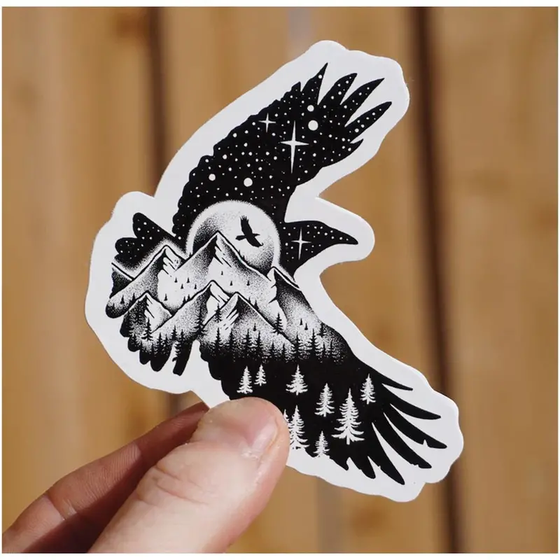 Fly High Motivational Aviation-Themed Sticker
