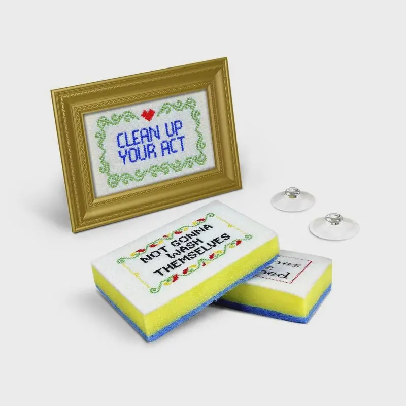 Fred Subversive Sponges – R-Rated Cleaning Tools with Attitude