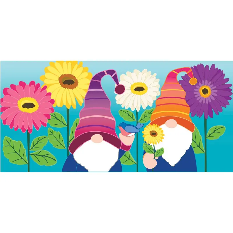 Garden Gnomes Sassafras Switch Mat – Whimsical Outdoor Decor