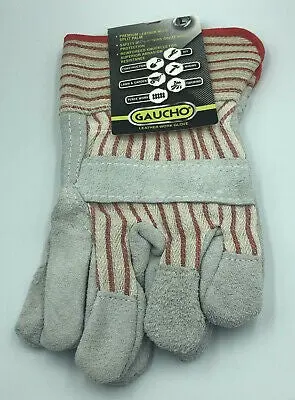Gaucho Leather Work Gloves with Reinforced Cuff – Heavy-Duty Grip