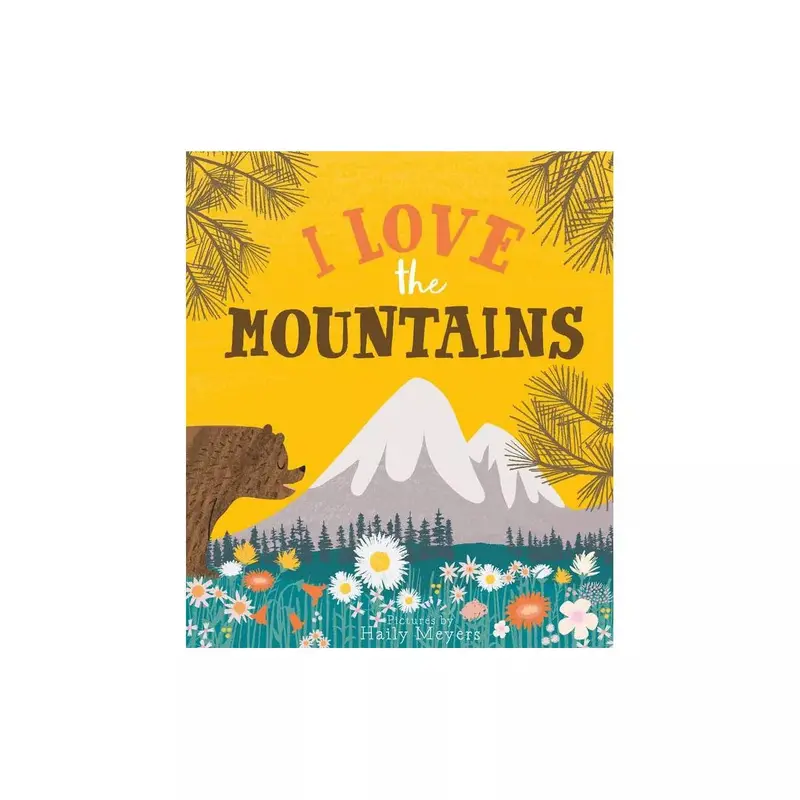 Gibbs Smith I Love the Mountains – Scenic Gift Book Featuring Mountain Landscapes & Quotes