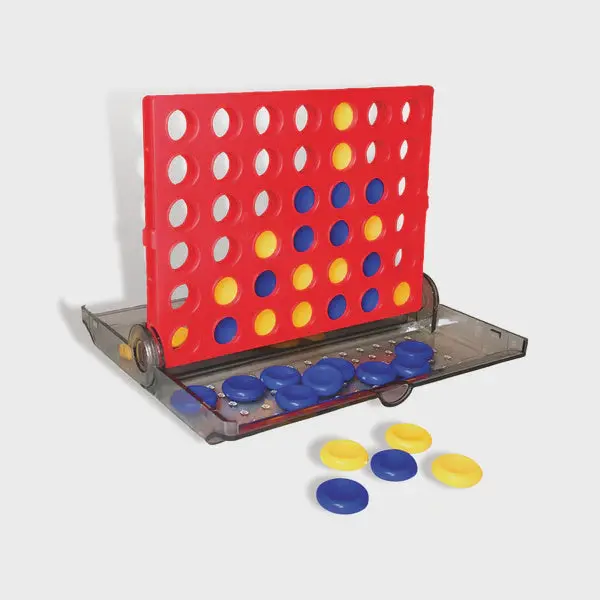 GSI Travel-Friendly 4-in-a-Row Strategy Game